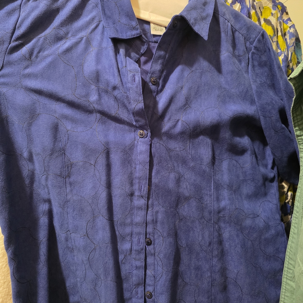 Sag Harbor Blue Women's Blouse